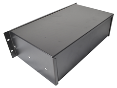 Metal Rack Drawers for Data Racks & Flight Cases with Lock 255mm Deep